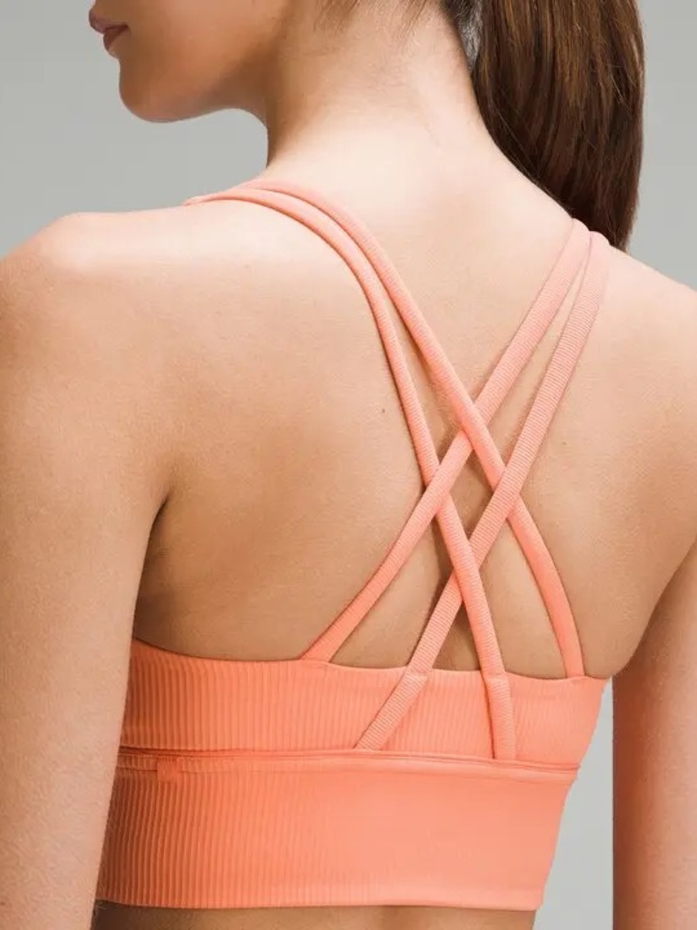 Lululemon Energy Ribbed Longline Bra - Picture 2 of 4